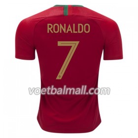 Goedkope Portugal Cristiano Ronaldo 7 Thuisshirt WK voetbal 2018