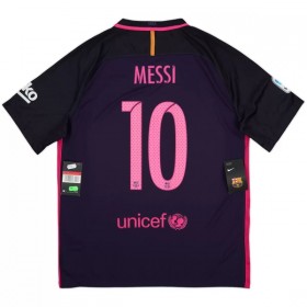 Goedkope Barcelona Messi 10 2016-17 Retro Uitshirt