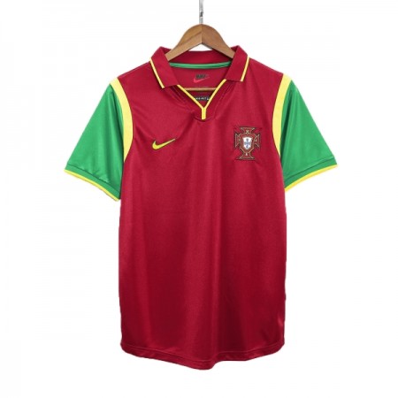 Goedkope Portugal Retro Thuisshirt 1998
