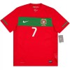 Goedkope Portugal Ronaldo 7 2010 Retro Thuisshirt
