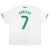 Goedkope Portugal Ronaldo 7 2010 Retro Uitshirt