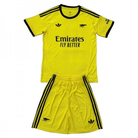Goedkope Arsenal Doelman Kids Tenue 2025-26 gele Goedkope Arsenal Doelman Kids Tenue 2025-26 gele