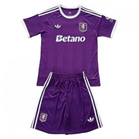Goedkope Aston Villa Doelman Kids Tenue 2025-26 Purper