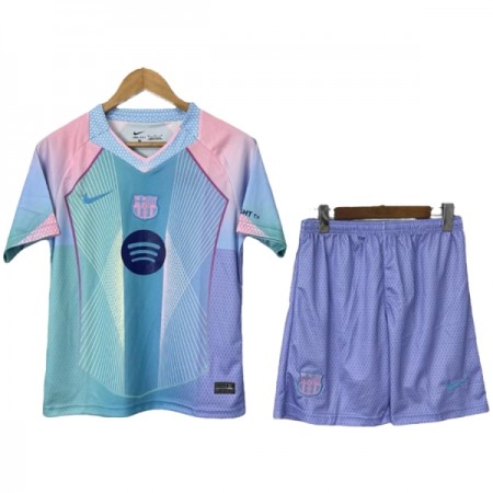 Goedkope Barcelona Kids Tenue 2025-26 Speciale Editie Blauwe