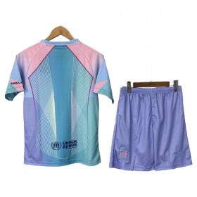 Goedkope Barcelona Kids Tenue 2025-26 Speciale Editie Blauwe