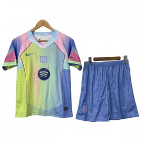 Goedkope Barcelona Kids Tenue 2025-26 Speciale Editie gele