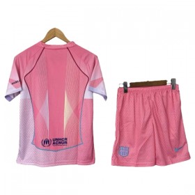 Goedkope Barcelona Kids Tenue 2025-26 Speciale Editie Roze
