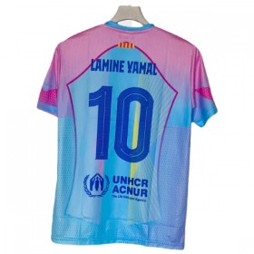 Goedkope Barcelona Lamine Yamal 10 Shirt 2025-26 Speciale Editie Blauwe