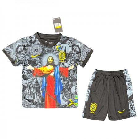 Goedkope Brazilië Kids Tenue Speciale Editie 2025