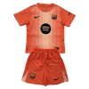 Goedkope FC Barcelona Doelman Kids Tenue 2025-26 Oranje