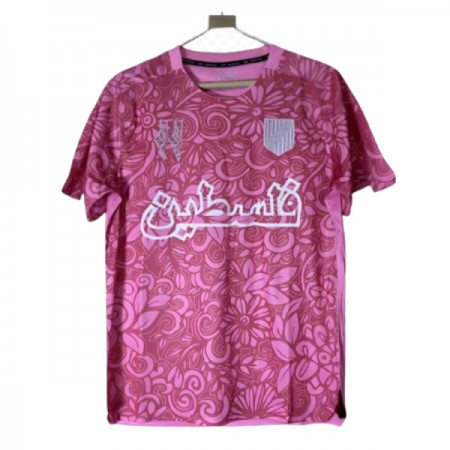 Goedkope FC Palestina X Farrah Azam Shirt 2025-26 Roze Goedkope FC Palestina X Farrah Azam Shirt 2025-26 Roze