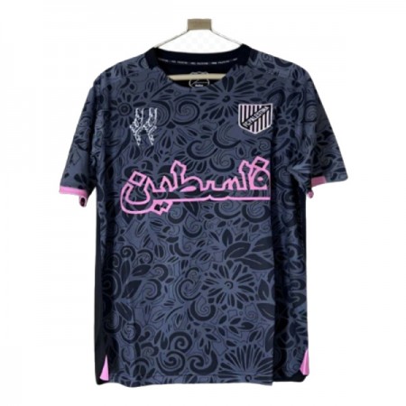 Goedkope FC Palestina X Farrah Azam Shirt 2025-26 Zwarte Goedkope FC Palestina X Farrah Azam Shirt 2025-26 Zwarte