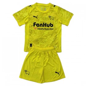 Goedkope Derby County Doelman Kids Tenue 2025-26 gele