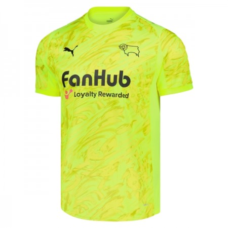 Goedkope Derby County Doelman Shirt 2025-26 gele