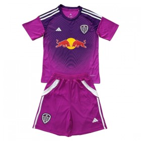 Goedkope Leeds United Doelman Kids Tenue 2025-26 Purper