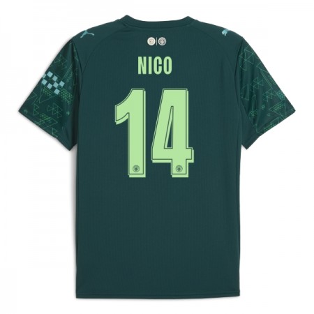 Goedkope Manchester City Nico 14 EA Sport Vierde Shirt 2025-26 Goedkope Manchester City Nico 14 EA Sport Vierde Shirt 2025-26