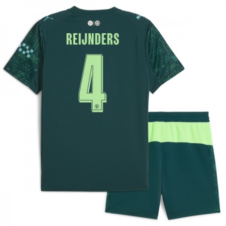 Goedkope Manchester City Reijnders 4 EA Sport Kids Vierde Tenue 2025-26 Goedkope Manchester City Reijnders 4 EA Sport Kids Vierde Tenue 2025-26