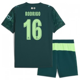 Goedkope Manchester City Rodrigo 16 EA Sport Kids Vierde Tenue 2025-26