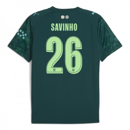 Goedkope Manchester City Savinho 26 EA Sport Vierde Shirt 2025-26 Goedkope Manchester City Savinho 26 EA Sport Vierde Shirt 2025-26