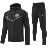 Goedkope Inter Milan Trainingsjack Capuchon 2025-26 Zwarte