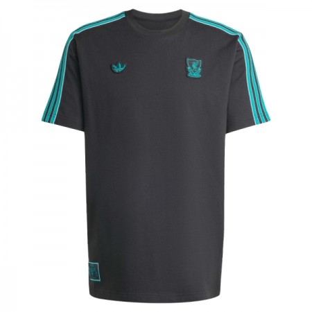 Goedkope Liverpool Terrace Icons Shirt 2025-26 Zwarte