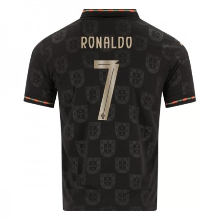 Goedkope Portugal Black Panther Ronaldo 7 Shirt 2025-26 Speciale Editie