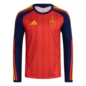 Goedkope Spanje Thuisshirt World Cup 2026 Lange Mouw