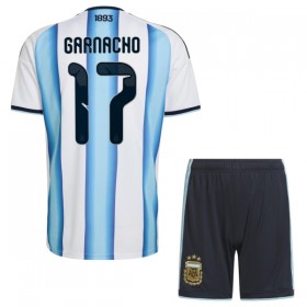 Goedkope Argentinië Garnacho 17 Kids Thuistenue World Cup 2026