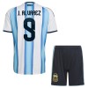Goedkope Argentinië J. Alvarez 9 Kids Thuistenue World Cup 2026 Goedkope Argentinië J. Alvarez 9 Kids Thuistenue World Cup 2026