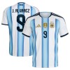 Goedkope Argentinië J. Alvarez 9 Thuisshirt World Cup 2026