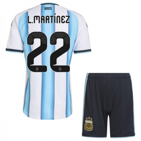 Goedkope Argentinië Lautaro Martinez 22 Kids Thuistenue World Cup 2026 Goedkope Argentinië Lautaro Martinez 22 Kids Thuistenue World Cup 2026