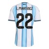 Goedkope Argentinië Lautaro Martinez 22 Kids Thuistenue World Cup 2026