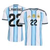 Goedkope Argentinië Lautaro Martinez 22 Thuisshirt World Cup 2026 Goedkope Argentinië Lautaro Martinez 22 Thuisshirt World Cup 2026