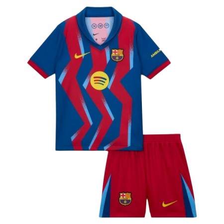 Goedkope FC Barcelona Kids Vierde Tenue 2025-26