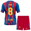 Goedkope FC Barcelona Pedri 8 Kids Vierde Tenue 2025-26