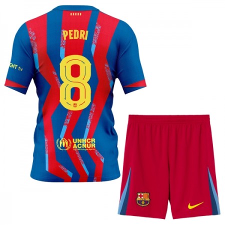 Goedkope FC Barcelona Pedri 8 Kids Vierde Tenue 2025-26