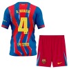 Goedkope FC Barcelona R. Araujo 4 Kids Vierde Tenue 2025-26 Goedkope FC Barcelona R. Araujo 4 Kids Vierde Tenue 2025-26