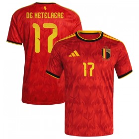 Goedkope België De Ketelaere 17 Thuisshirt World Cup 2026