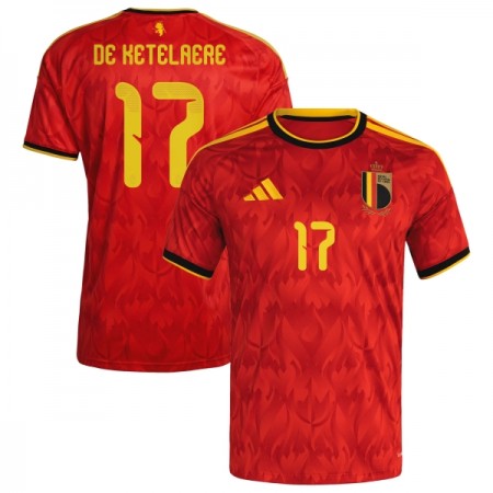 Goedkope België De Ketelaere 17 Thuisshirt World Cup 2026