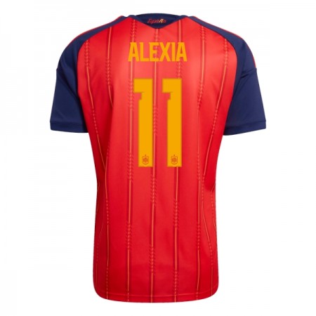 Goedkope Spanje Alexia 11 Thuisshirt World Cup 2026 Goedkope Spanje Alexia 11 Thuisshirt World Cup 2026