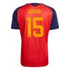 Goedkope Spanje Baena 15 Thuisshirt World Cup 2026
