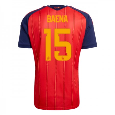 Goedkope Spanje Baena 15 Thuisshirt World Cup 2026