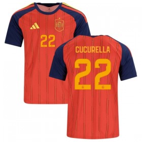 Goedkope Spanje Cucurella 22 Thuisshirt World Cup 2026