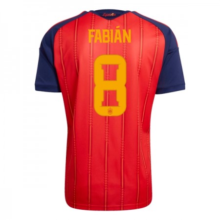 Goedkope Spanje Fabian 8 Thuisshirt World Cup 2026