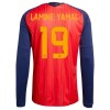 Goedkope Spanje Lamine Yamal 19 Thuisshirt World Cup 2026 Lange Mouw