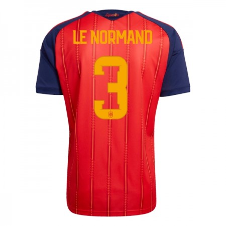 Goedkope Spanje Le Normand 3 Thuisshirt World Cup 2026