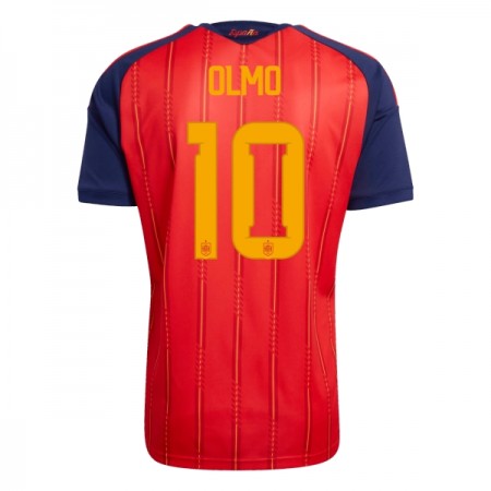 Goedkope Spanje Olmo 10 Thuisshirt World Cup 2026 Goedkope Spanje Olmo 10 Thuisshirt World Cup 2026