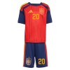 Goedkope Spanje Pedri 20 Kids Thuistenue World Cup 2026