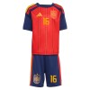 Goedkope Spanje Rodrigo 16 Kids Thuistenue World Cup 2026