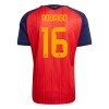 Goedkope Spanje Rodrigo 16 Thuisshirt World Cup 2026